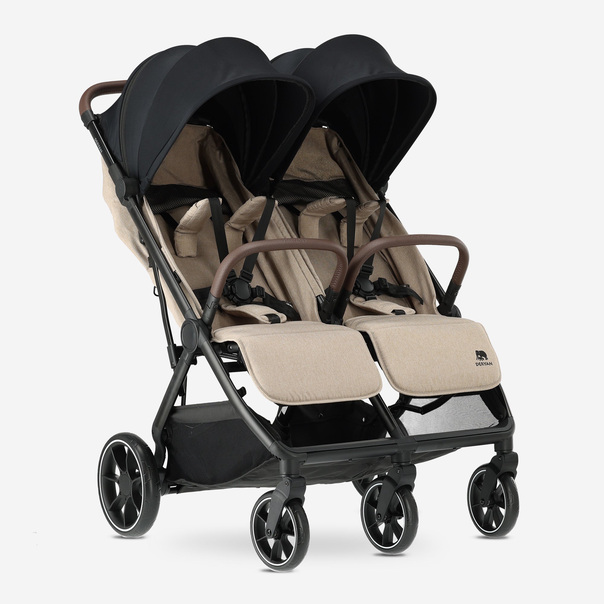 Deryan Rolo DuoBuggy X2 XL Nougat V2