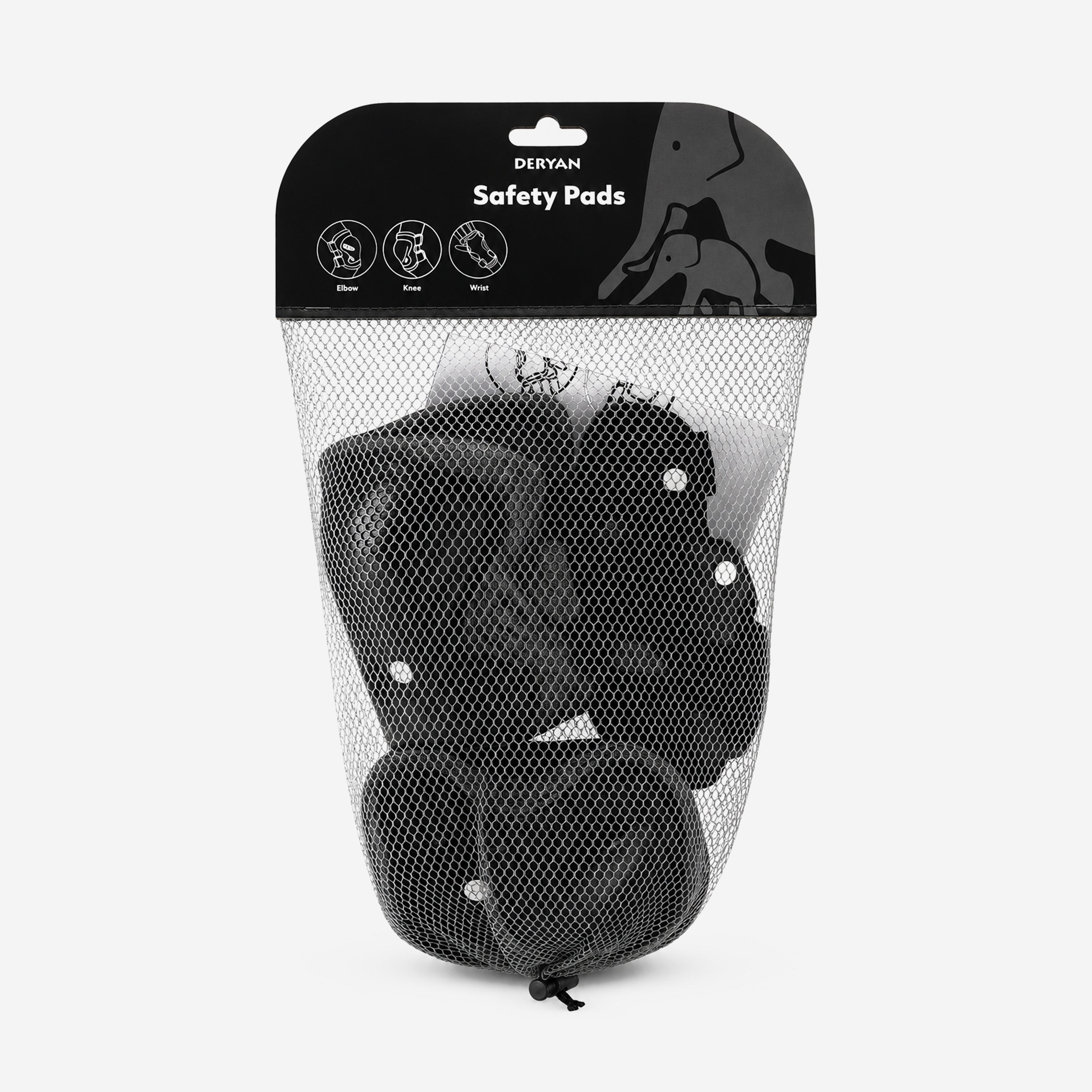 Safety Pads Zwart - S