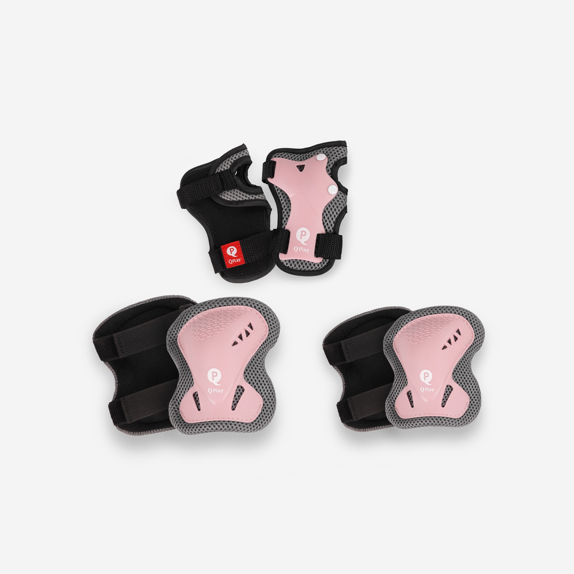 Qplay Pads - Beschermersset voor Kinderen - Maat S - Roze
