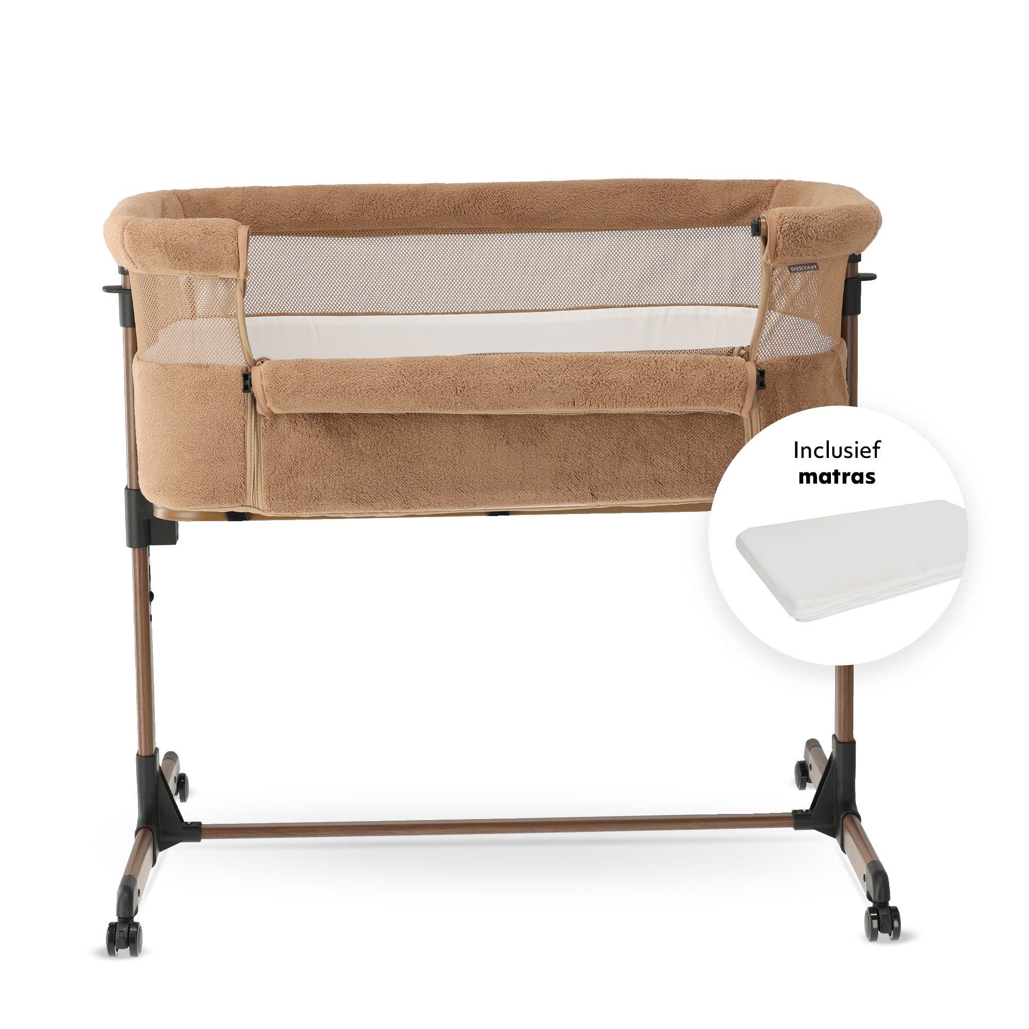 Co-Sleeper Snoozy Wieg - Teddy Brown