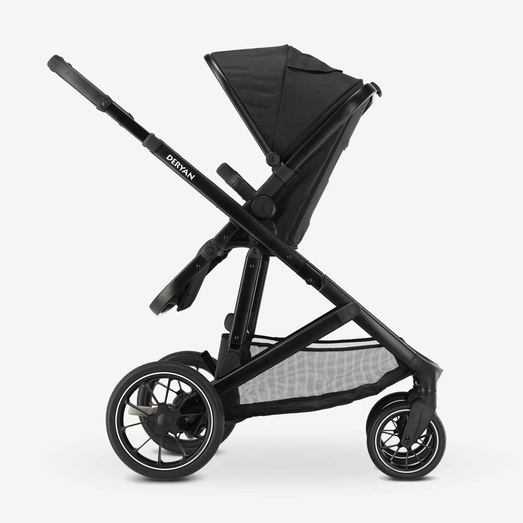 Deryan Evy V2 Stroller - Duo Stroller Black