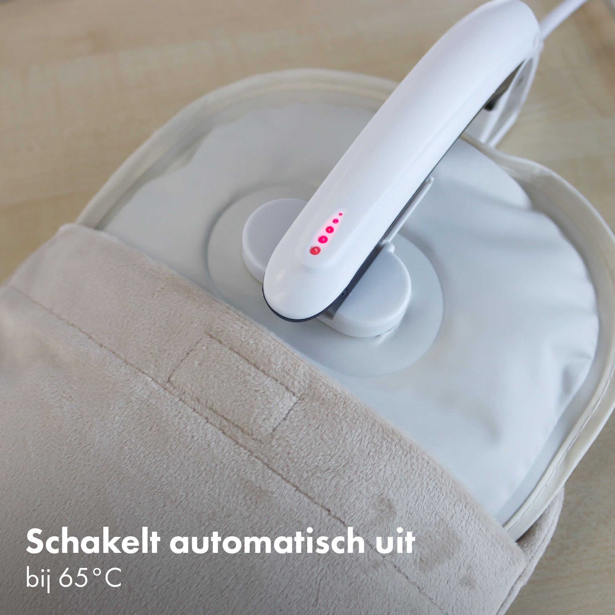 Elektrisch oplaadbare kruik