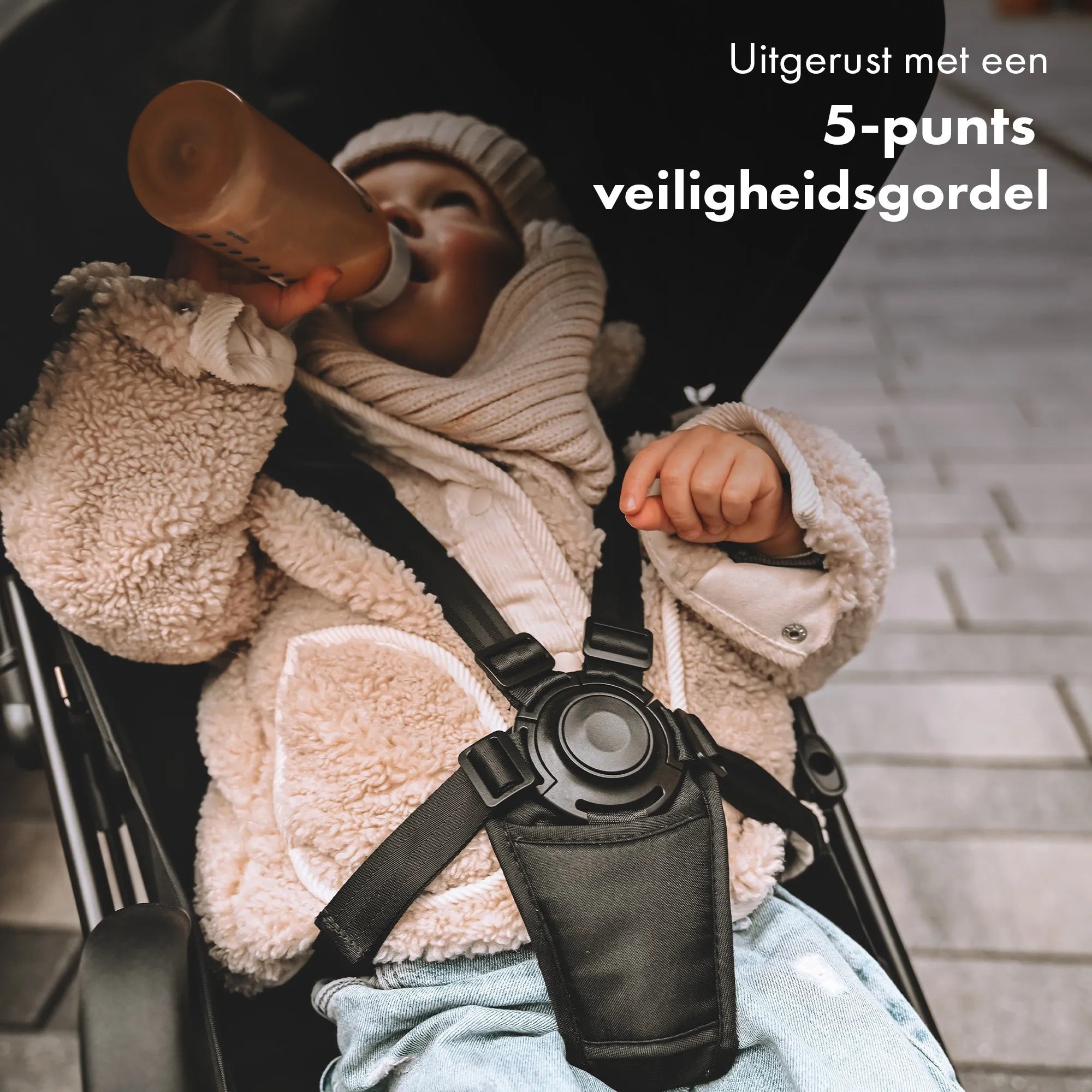 Deryan Rolo Easy Lichtgewicht Buggy - Taupe