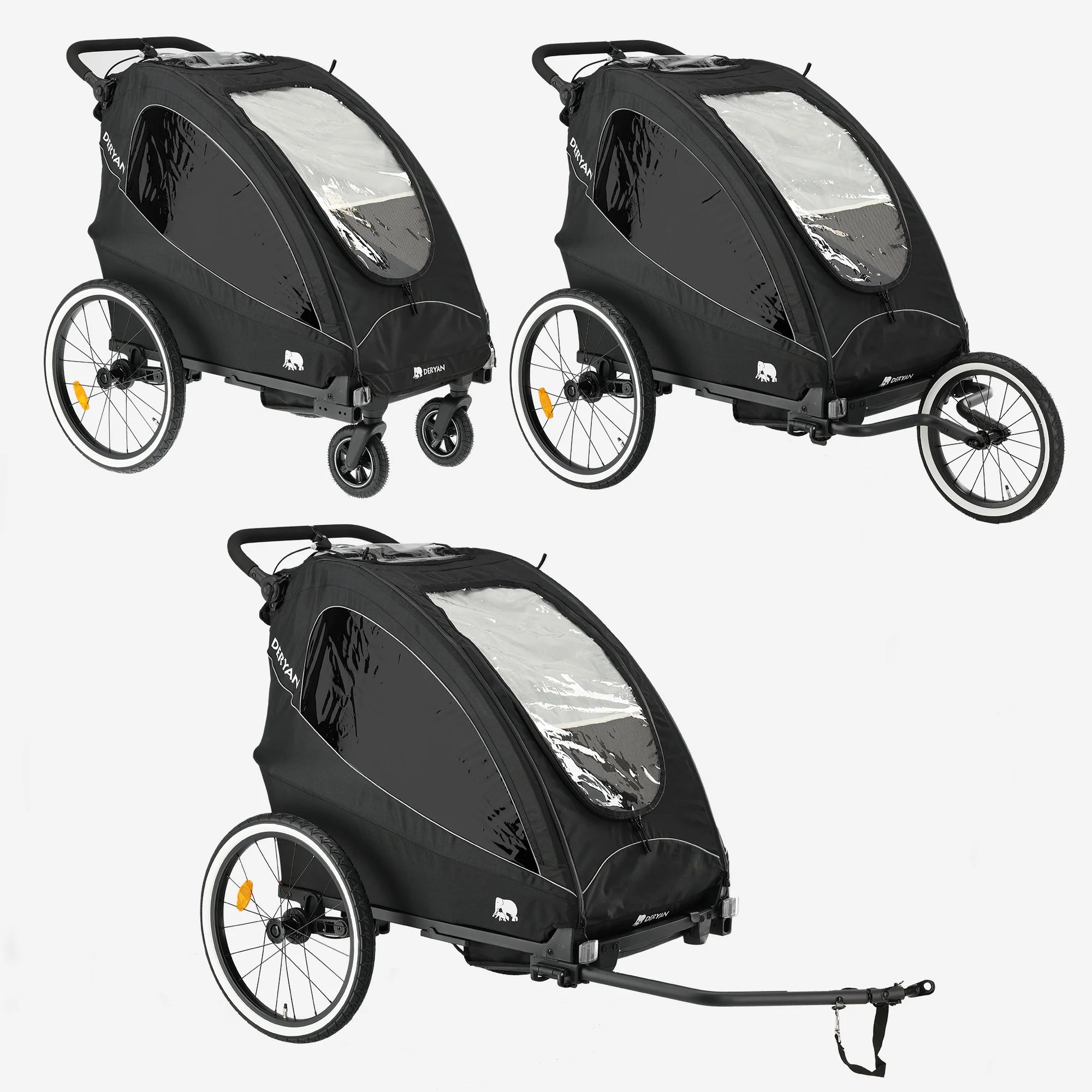 Bicycle trailer - Stroller - Running stroller