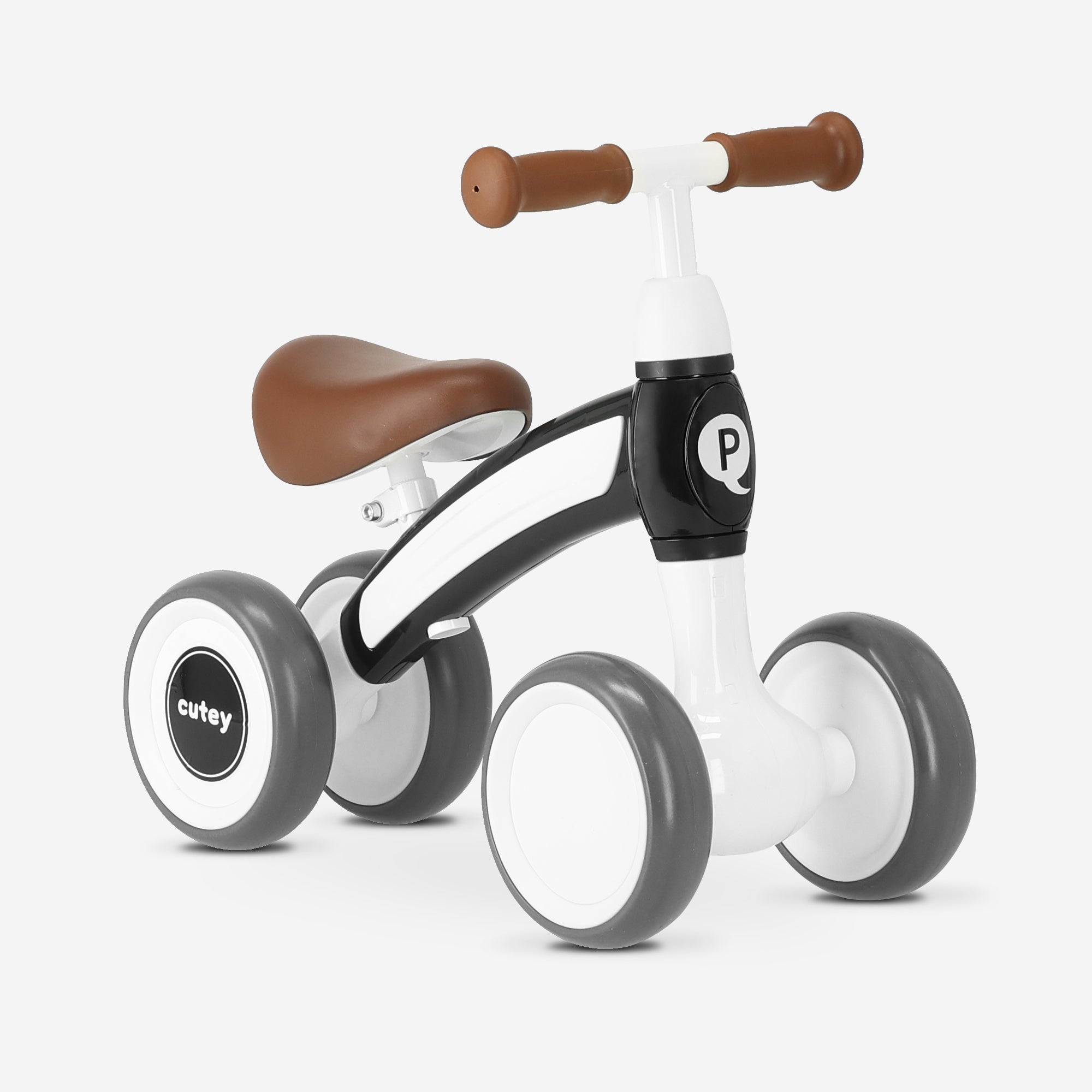 QPlay Loopfiets Cutey Zwart