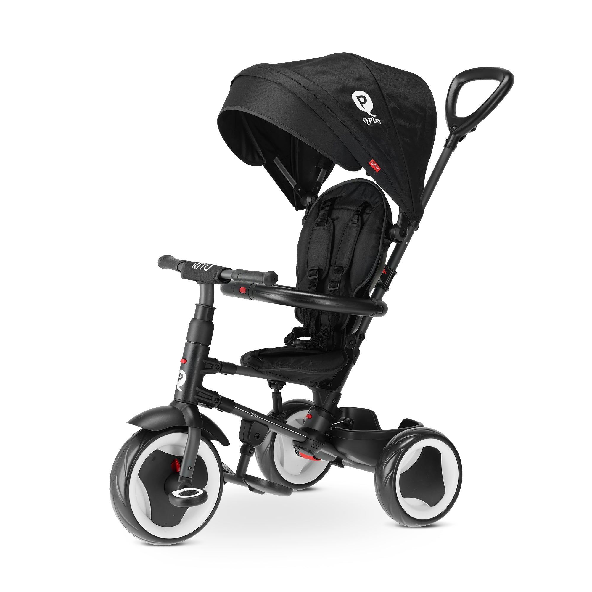 QPlay Luxury Tricycle Rito Black