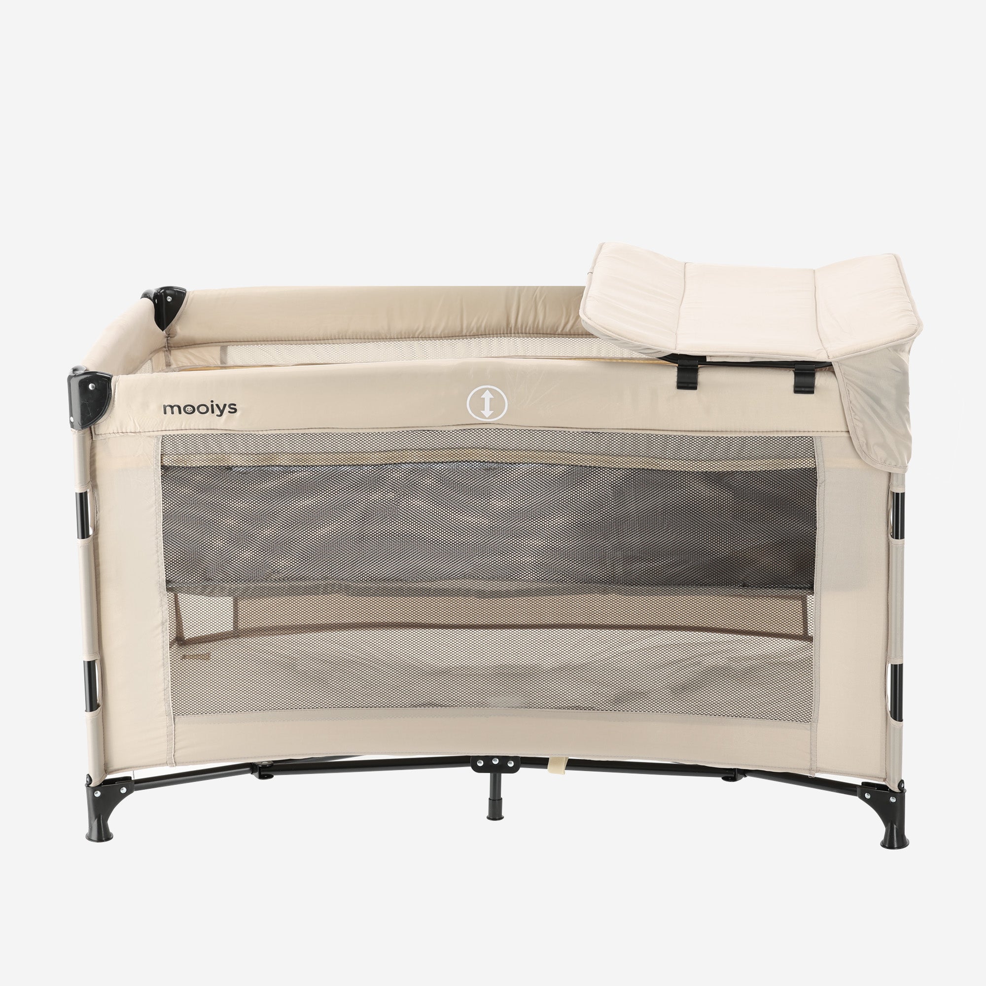 Mooiys Campingbedje - 120x60cm - Cream