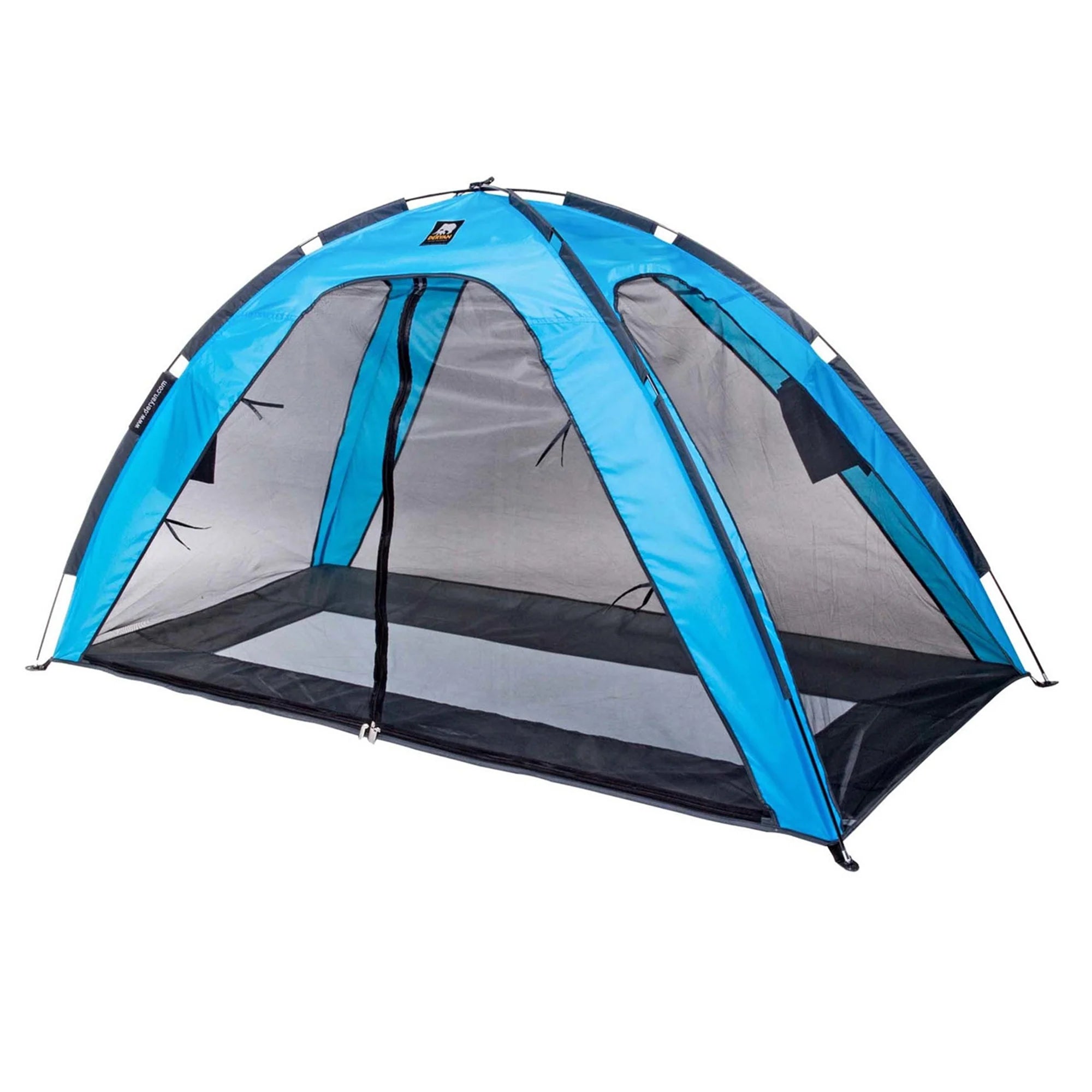 Bett Zelt Moskitonetz Blau - 200x90cm - Höchste Qualität Moskitonetz