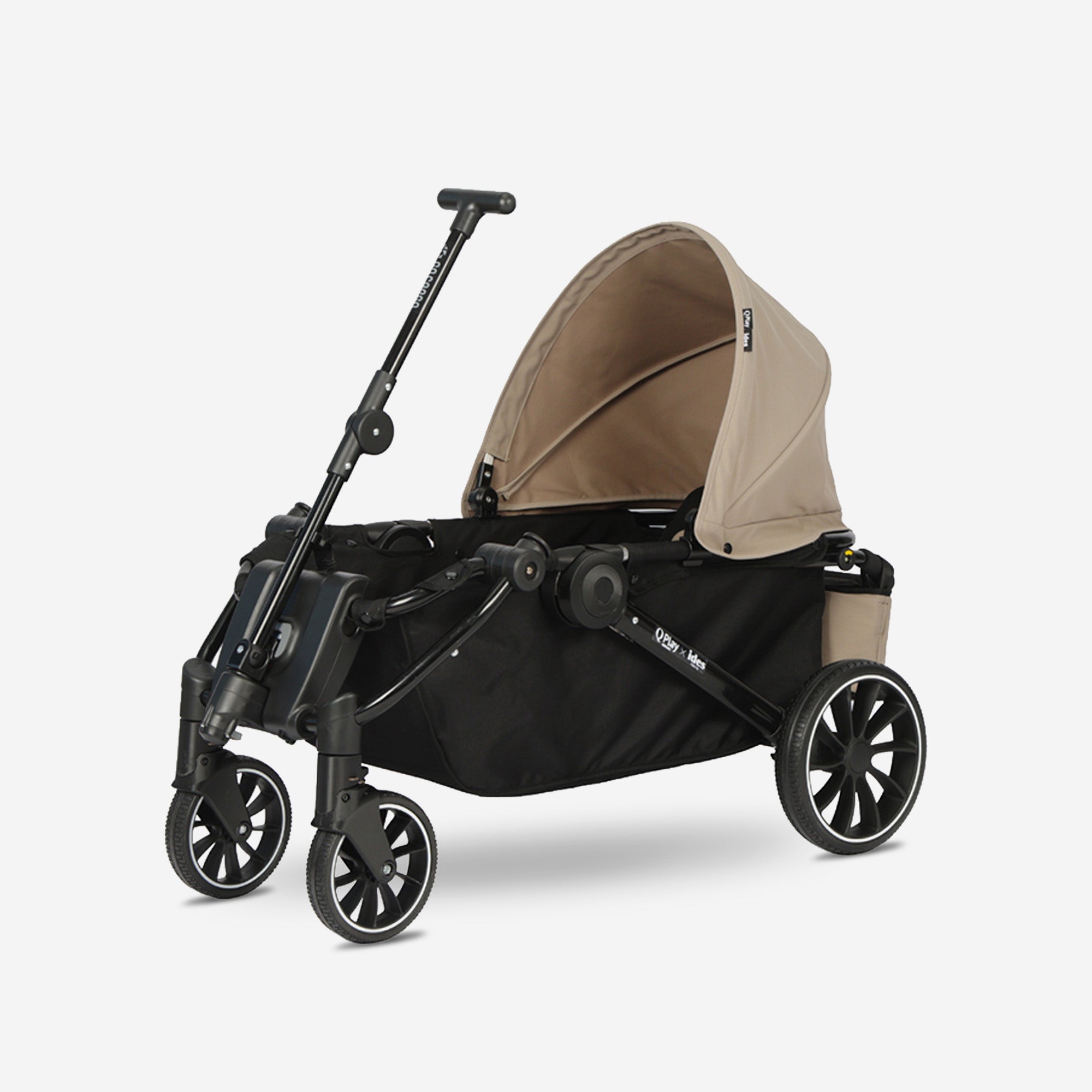 Qplay Go Cargo Kinderwagen & Bolderkar - Beige