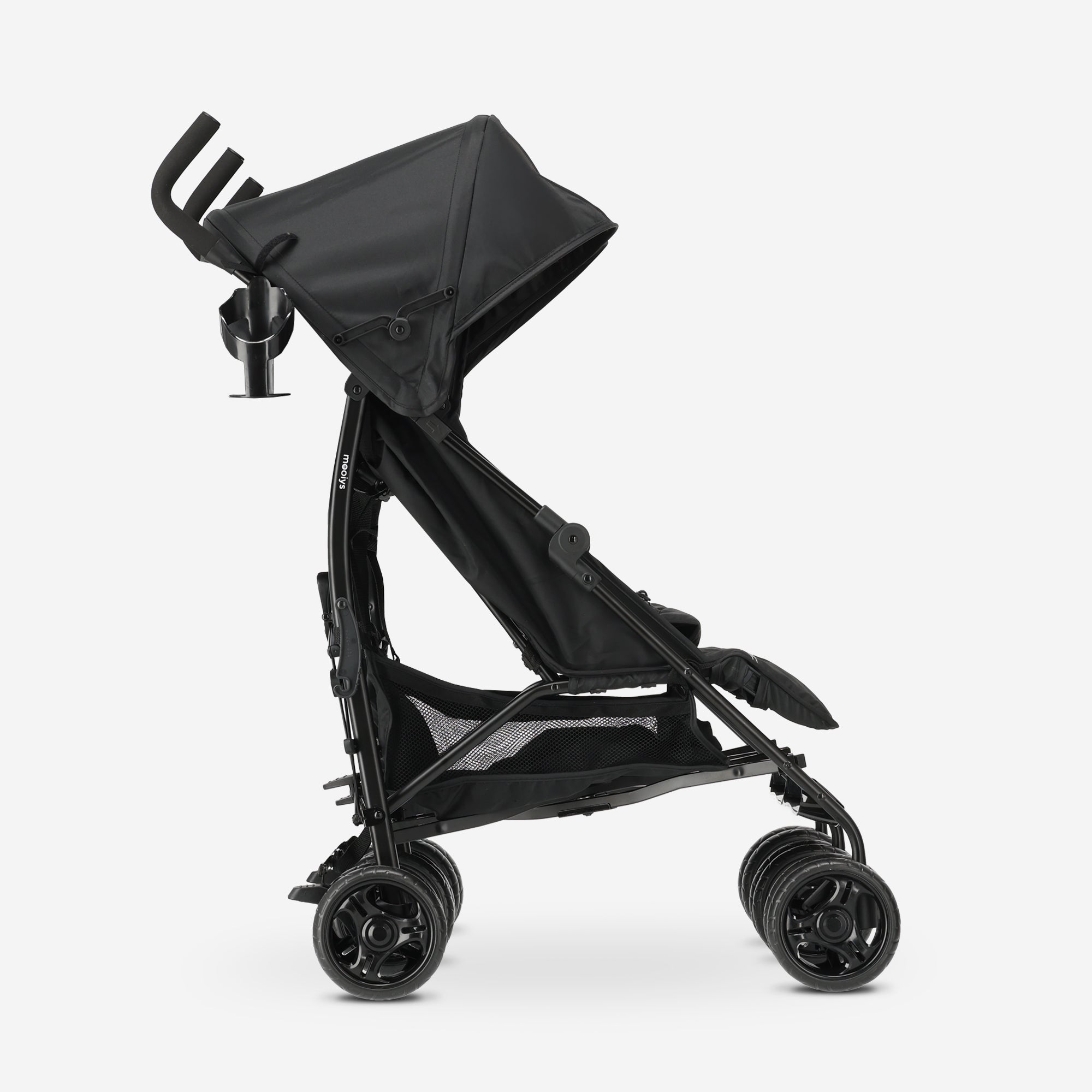 Miles Duo Buggy - Twin Buggy - Poussette double légère - Noir