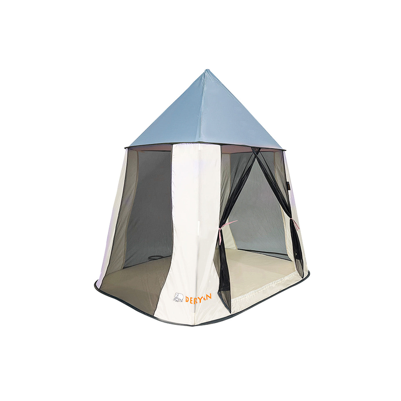 Deryan Luxe Speeltent voor Kinderen - Met bodem - Sky blue