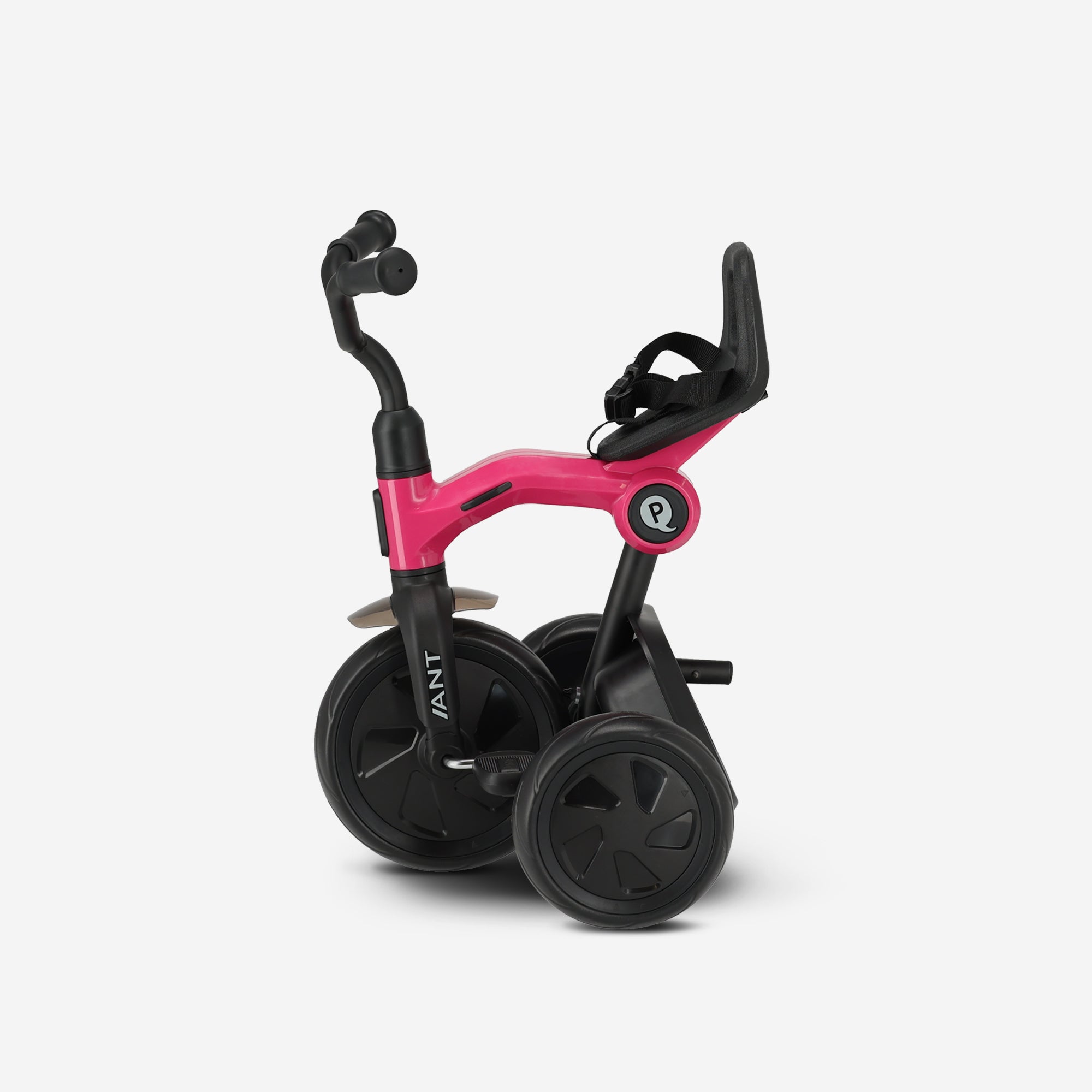 Qplay Ant Tricycle with push bar - Pink