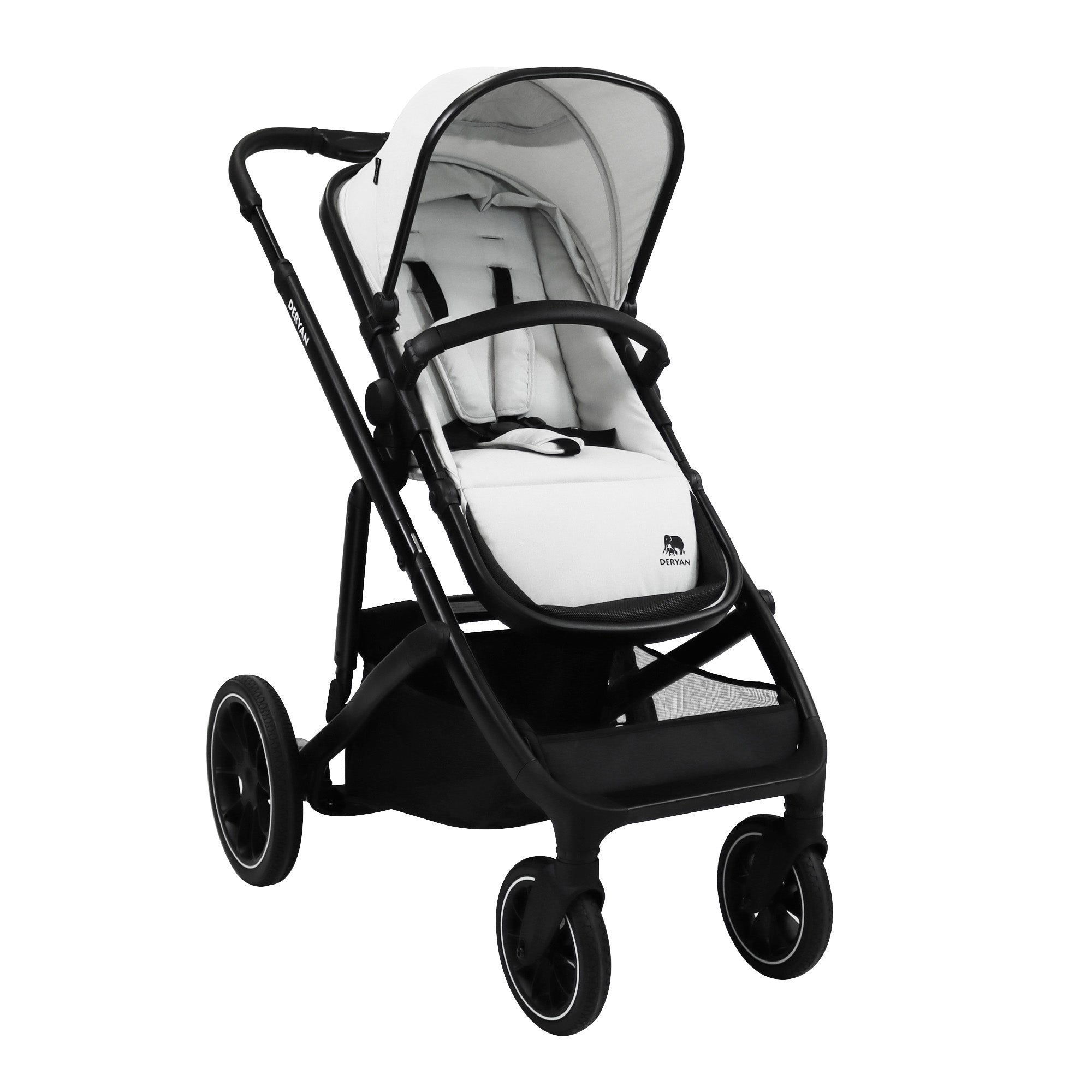 Deryan Evy V2 Kinderwagen - Duo Kinderwagen Cream