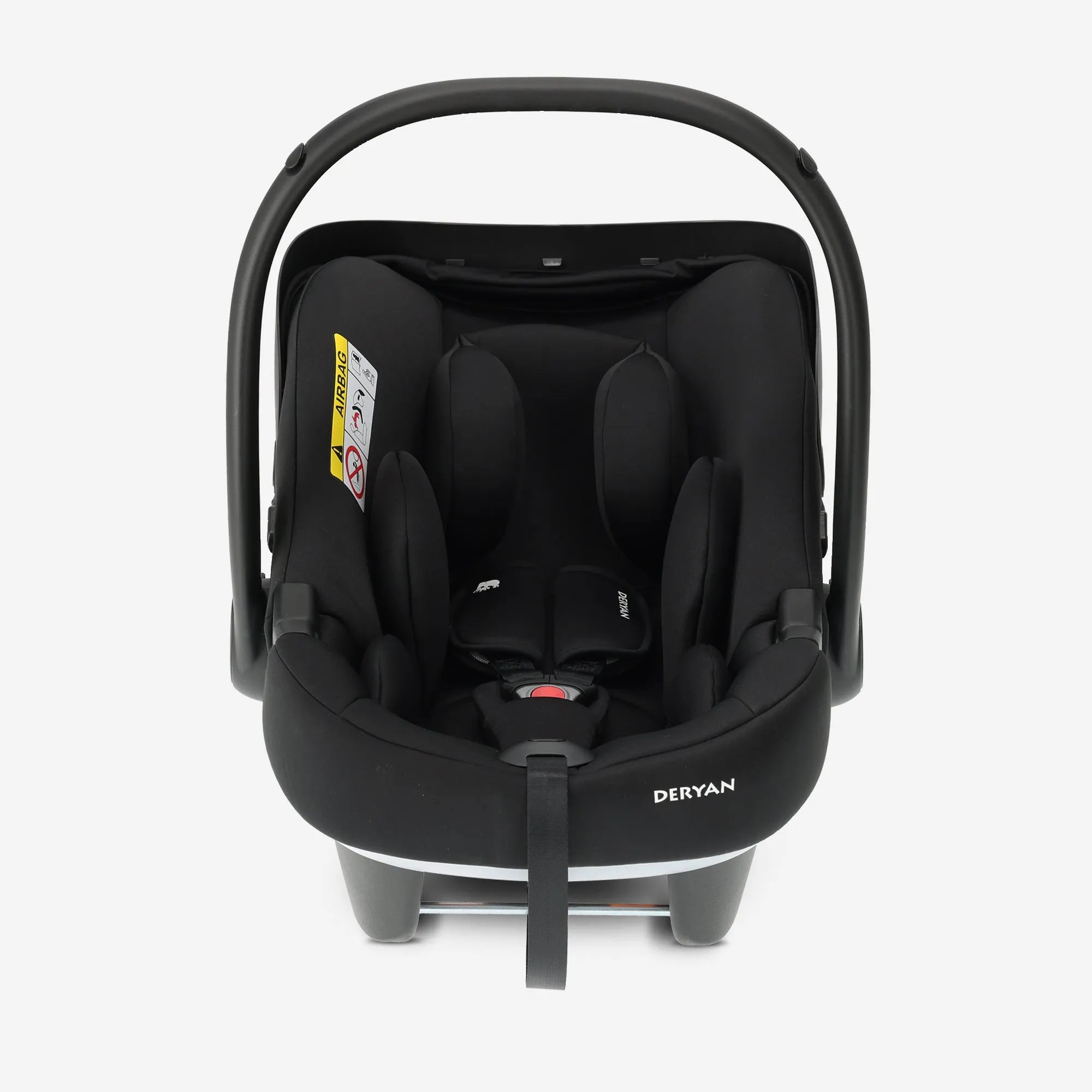 Deryan Luksus i-Size autostol - Sort - Fra fødslen - Isofix autostol 0+