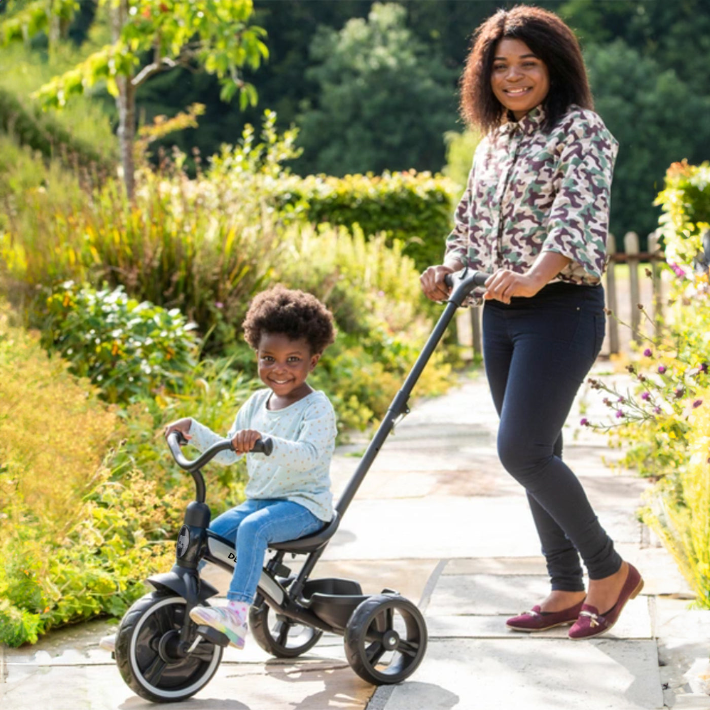 Deryan Tricycle with push bar