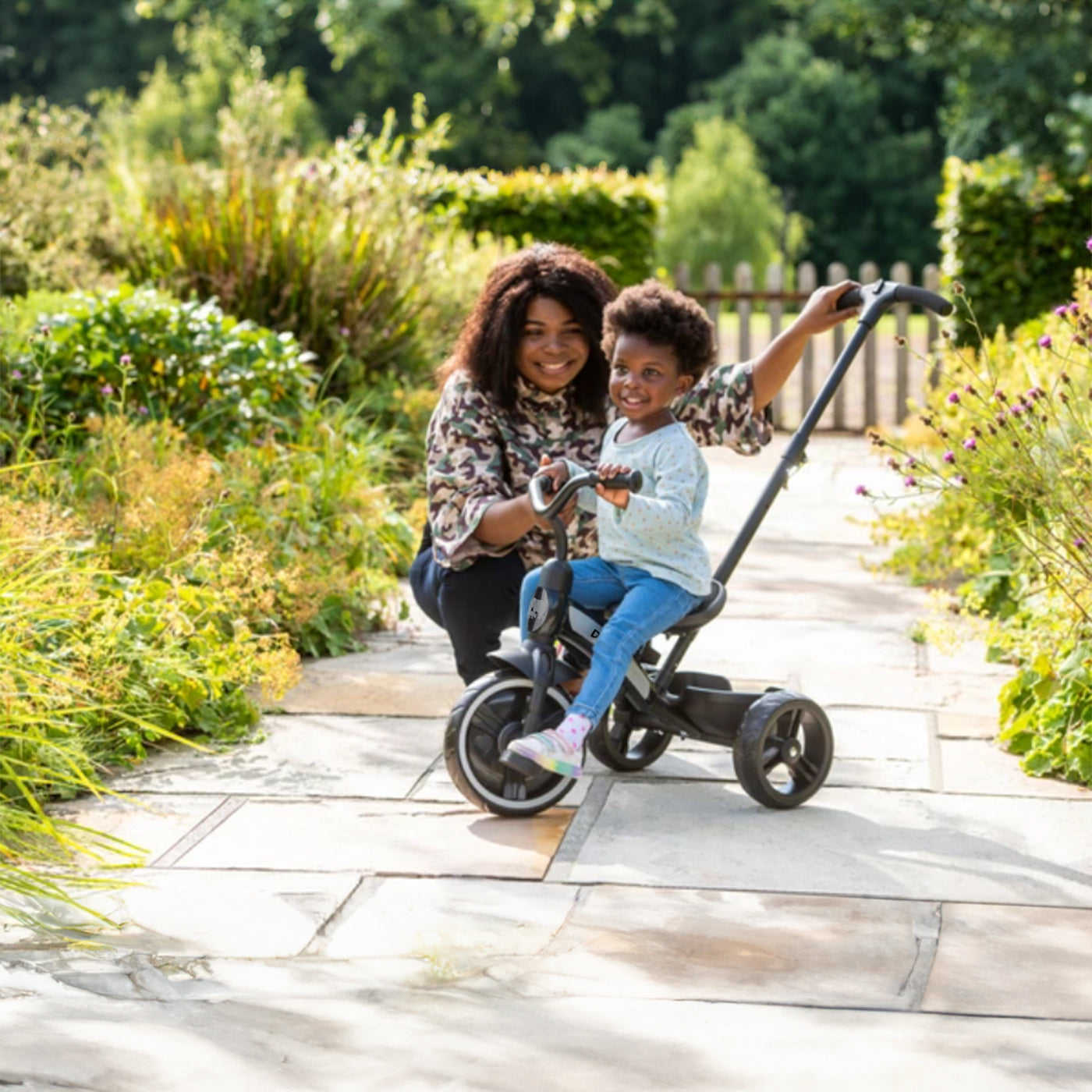 Deryan Tricycle with push bar