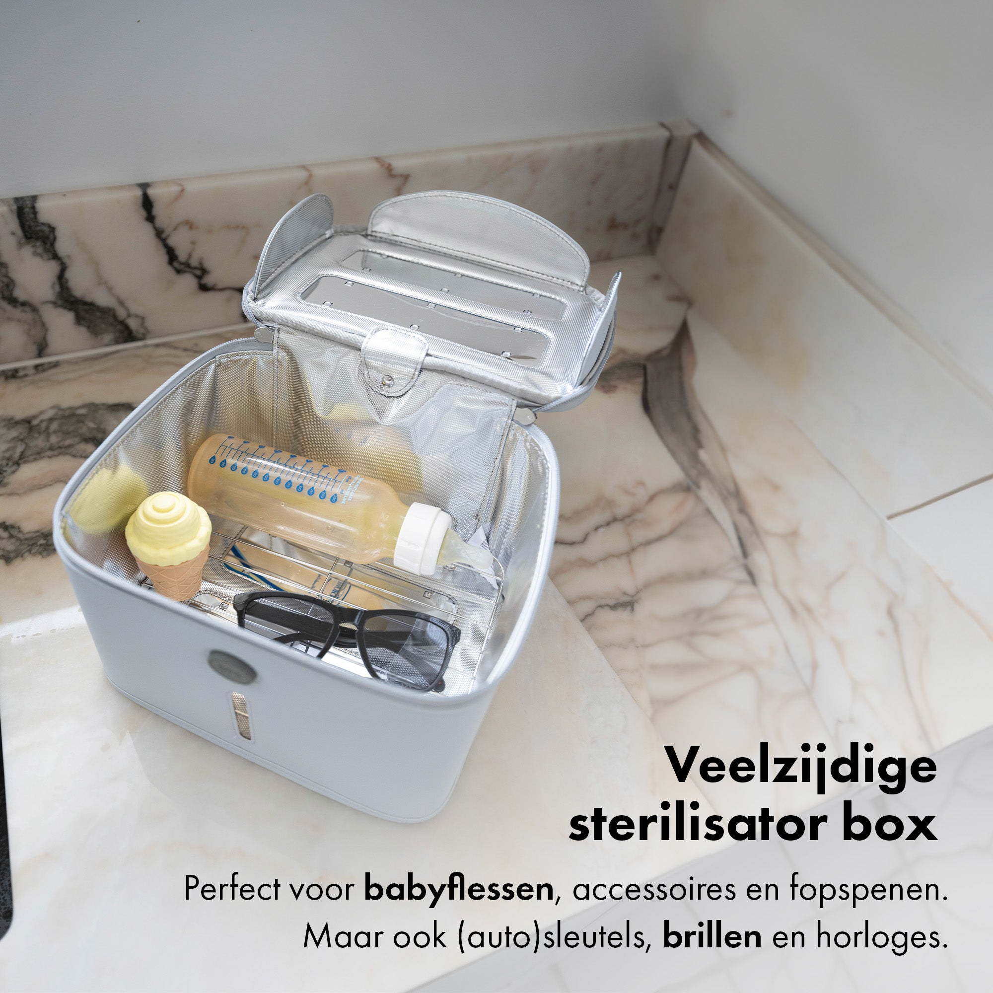 Seven Luxe UV-C desinfecterende Box - Sterilisator - snel en gemakkelijk