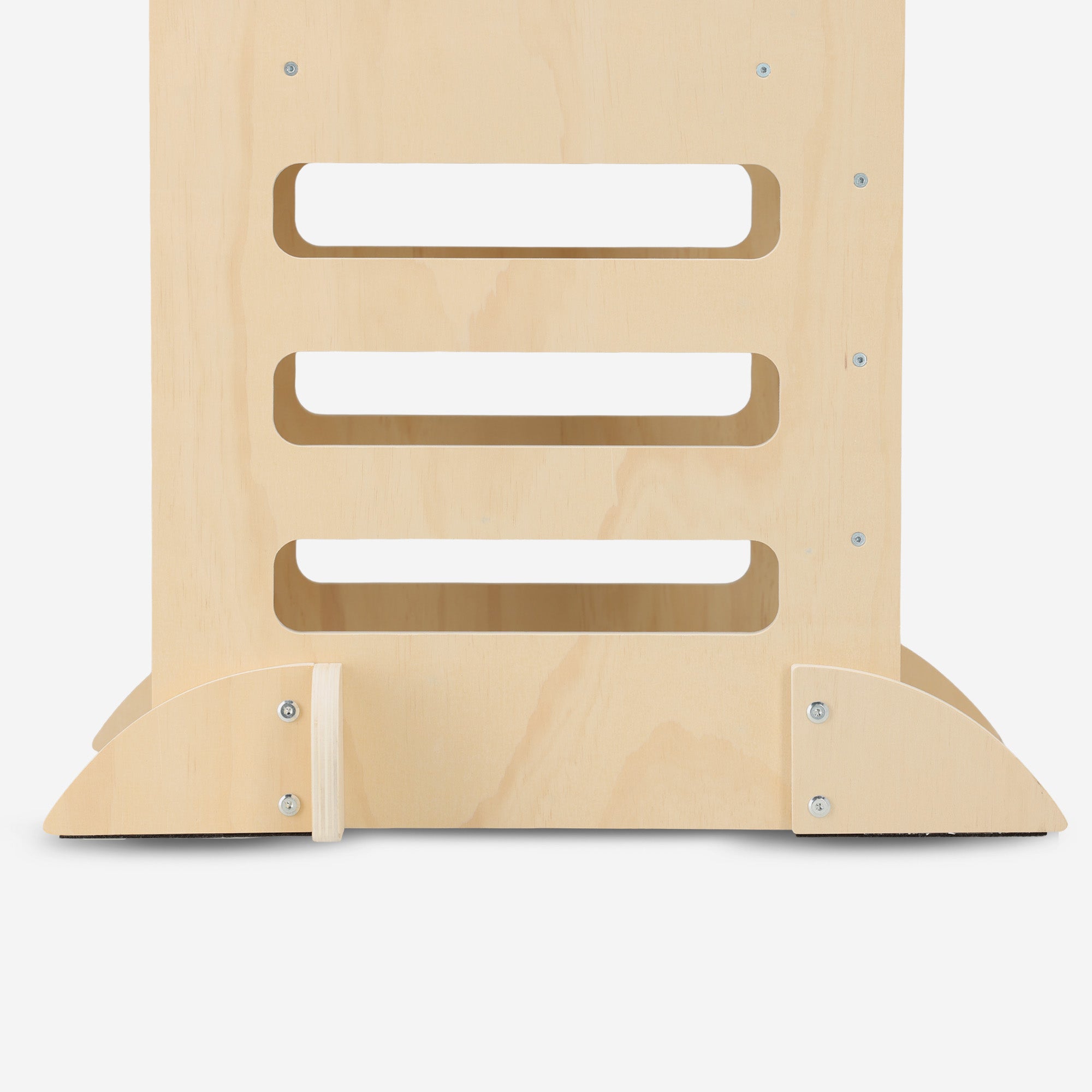 Luxe 4-in-1 Leertoren - Klimtoren met Glijbaan en Krijtbord