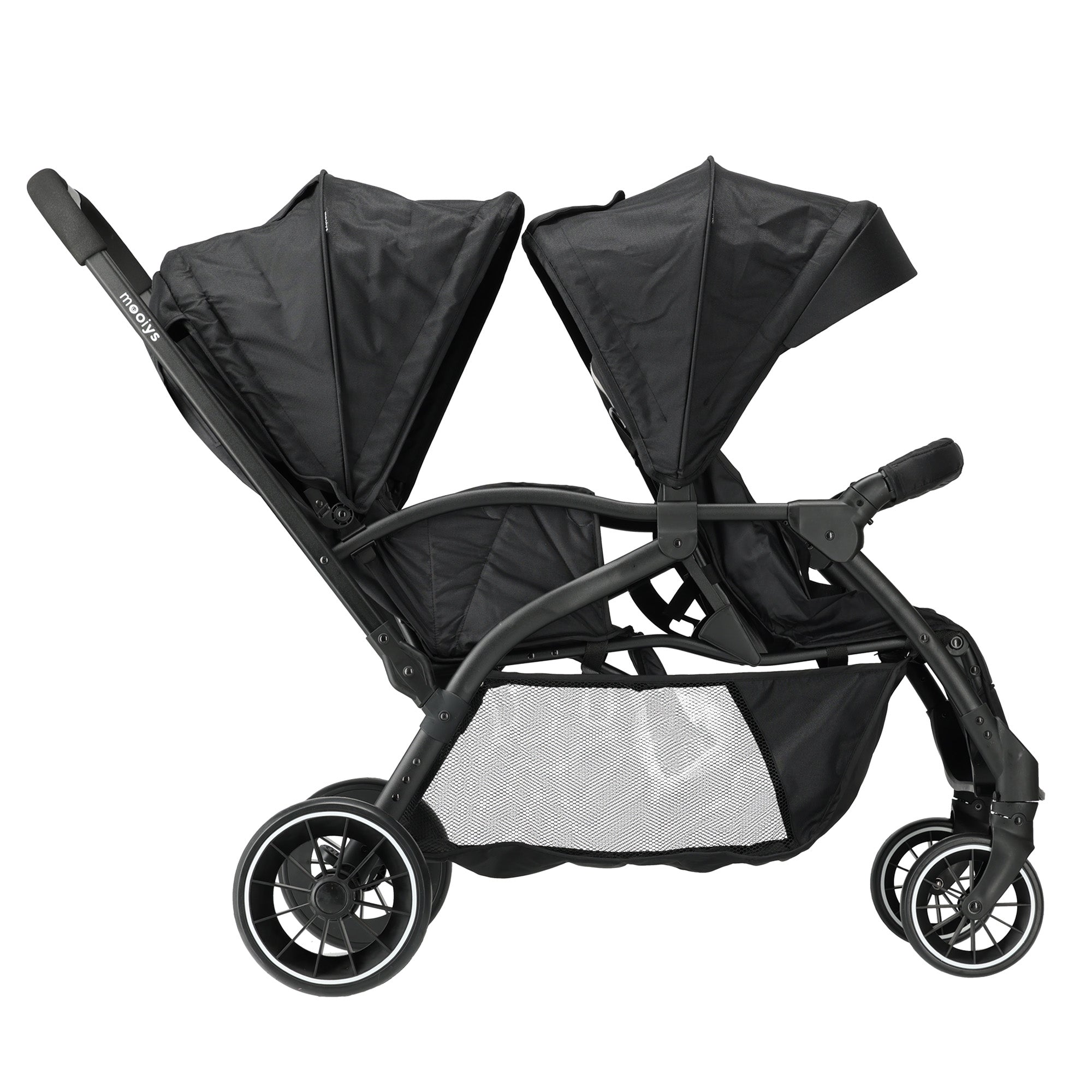 Mooiys JOEY Dubbele buggy- duo buggy – tandem buggy – Compact en lichtgewicht