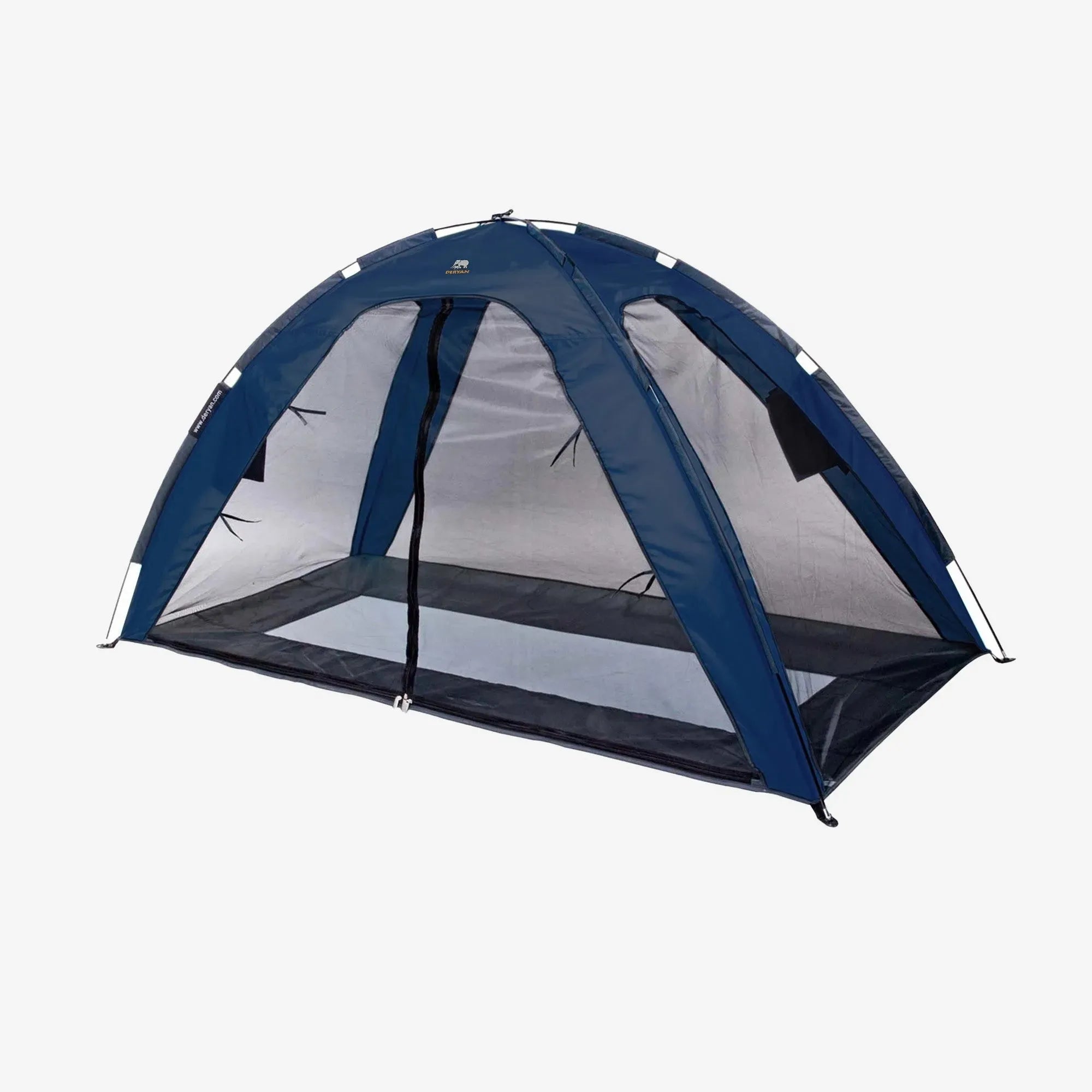 Bedtent Klamboe Navy - 200x90cm - Hoogste kwaliteit Muggennet