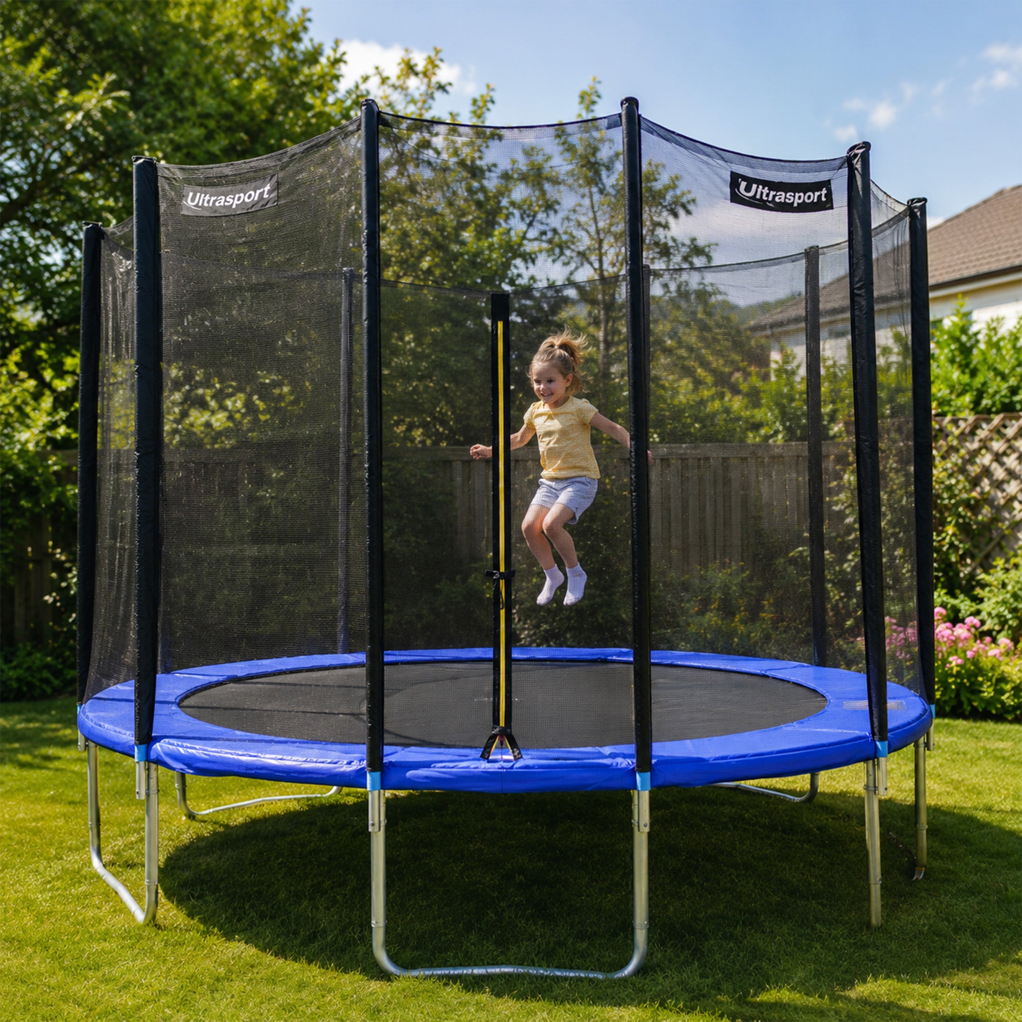 Mooiys Trampolinerand 305 cm - Beschermrand Trampoline - Blauw