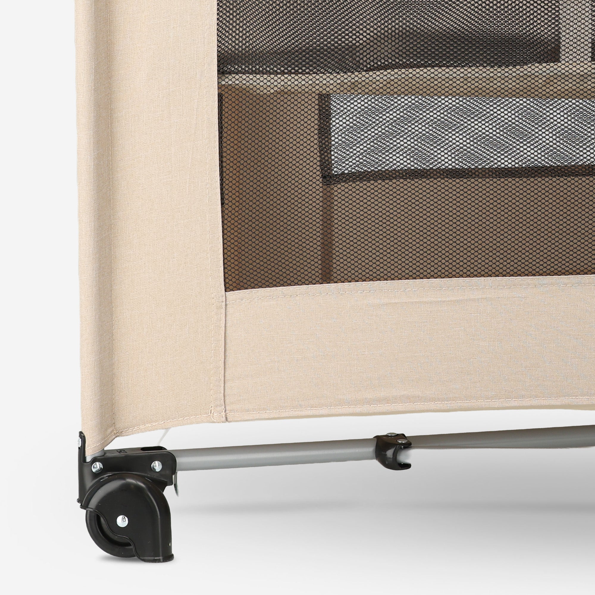 Deryan Luxe Campingbed Cream
