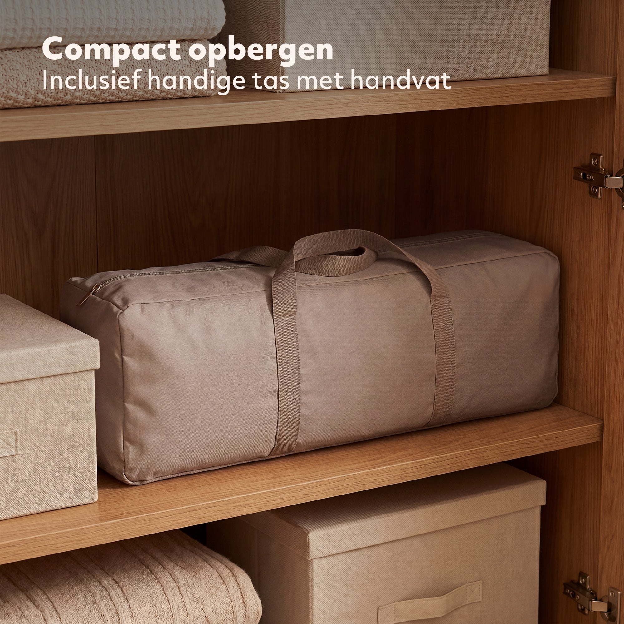 Deryan Luxe Campingbed Cream