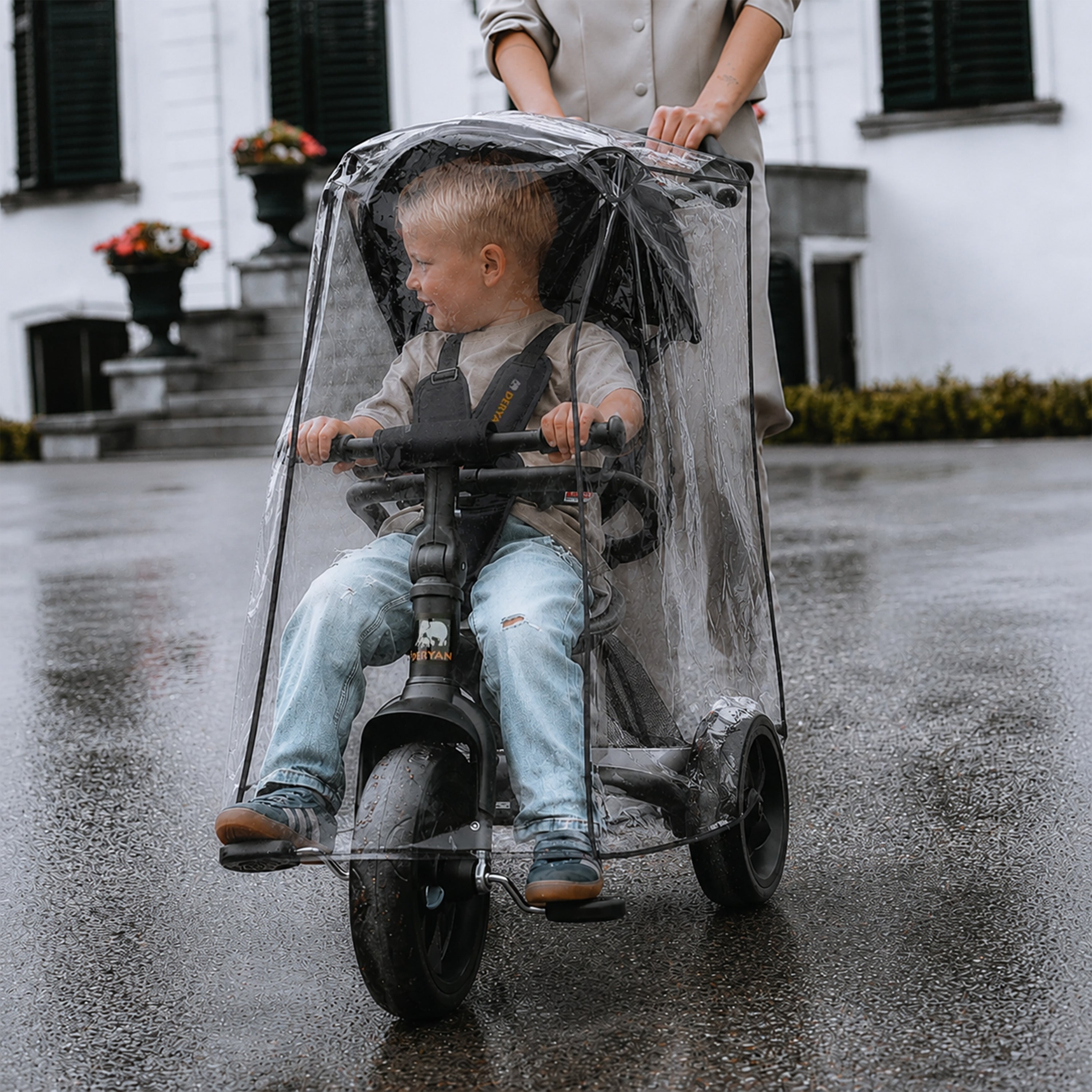 Universele Driewieler Regenhoes