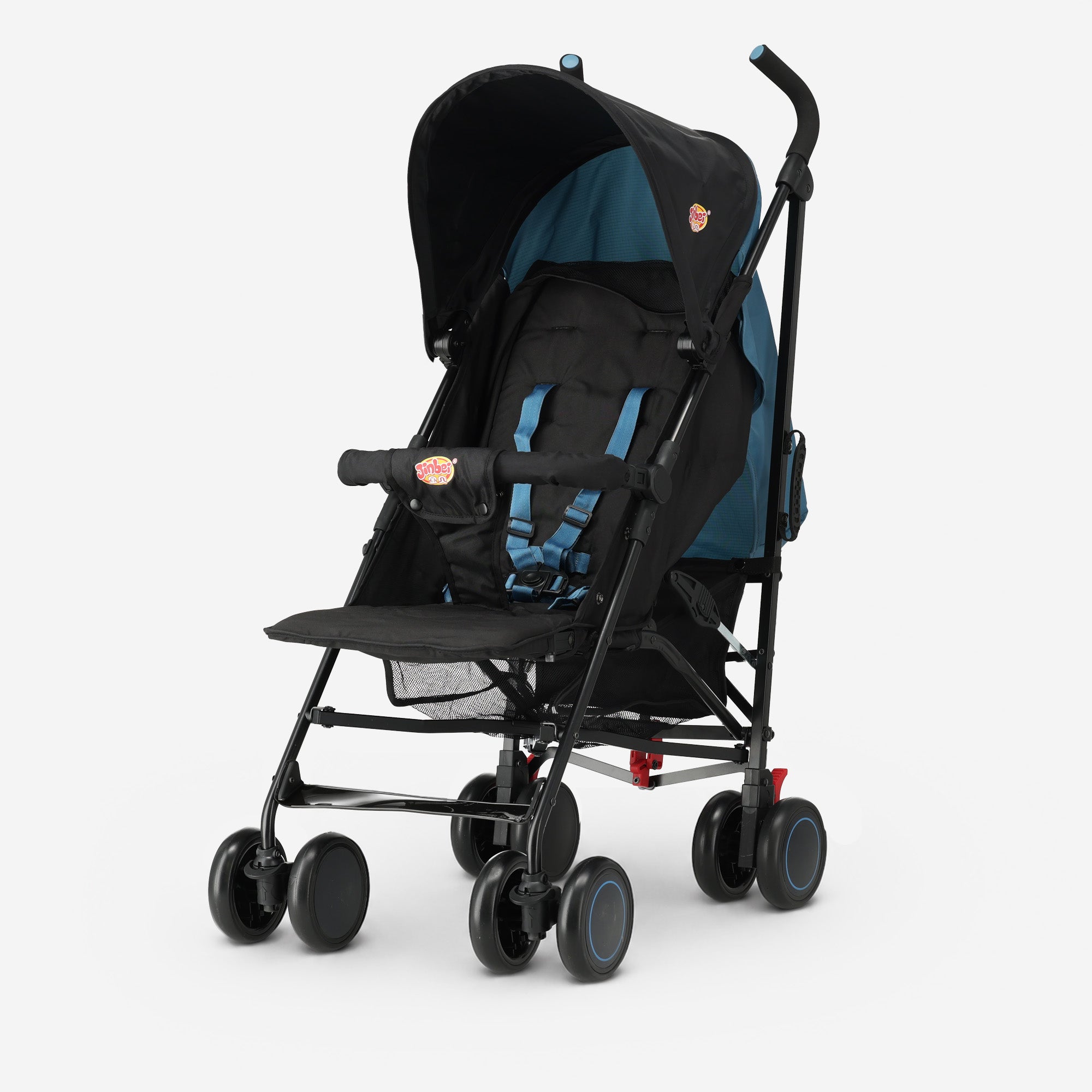 Paraplu Buggy - Verstelbare Buggy - Tot 15 kg - Zwart/Blauw