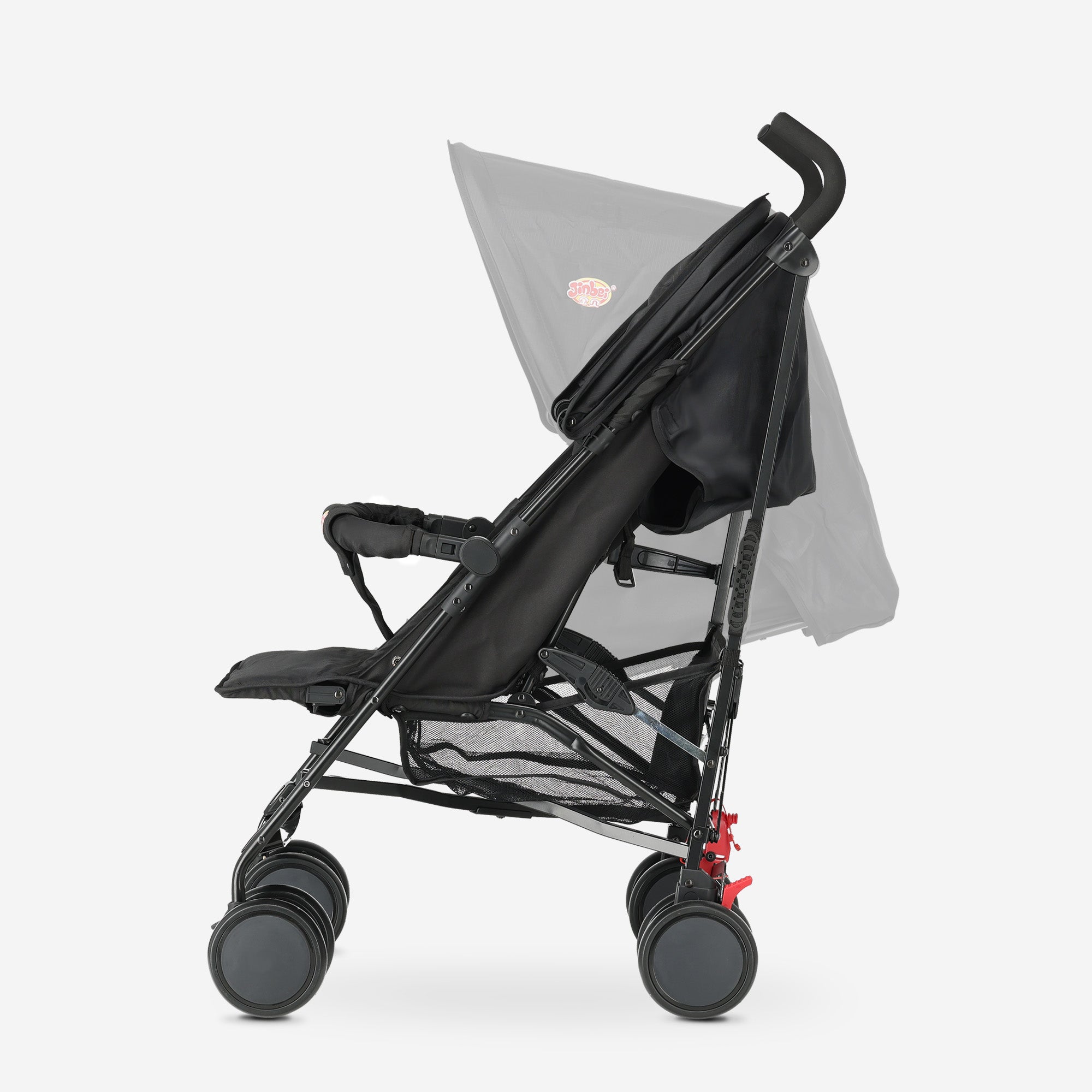 Paraplu Buggy - Verstelbare Buggy - Tot 15 kg - Zwart