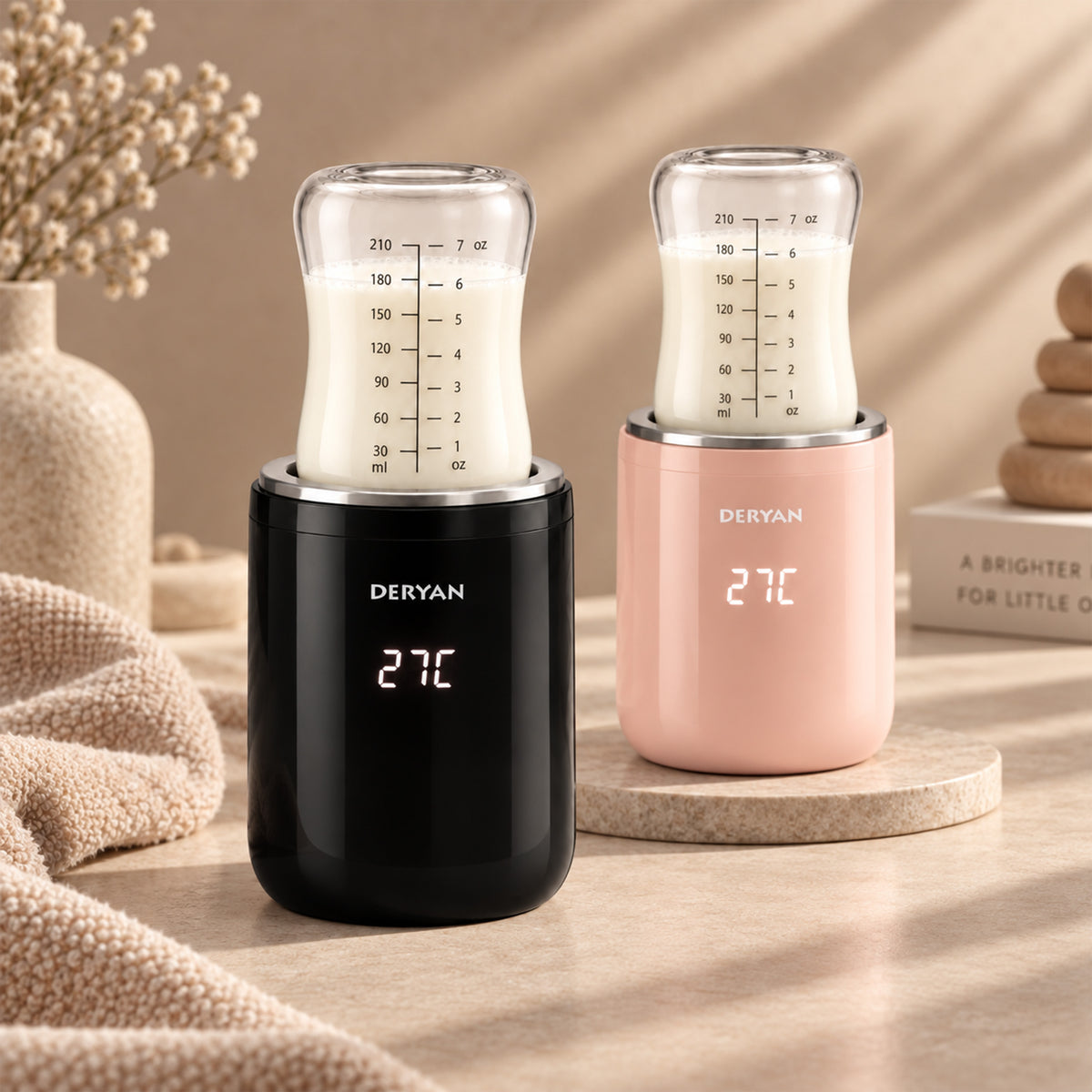 Bottle-In Flessenwarmer - Roze