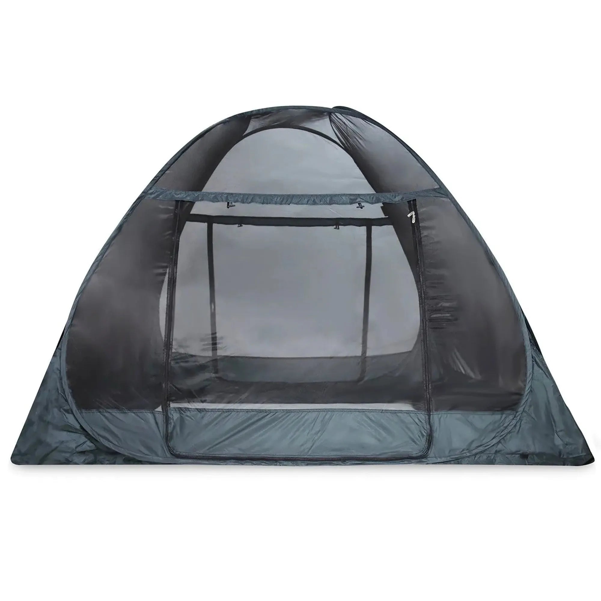 DERYAN Bedtent Pop Up klamboe Zwart- 200x180cm