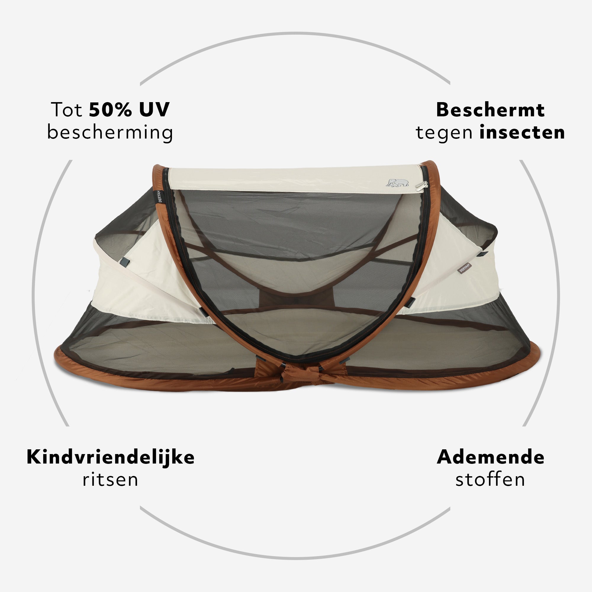 DERYAN Baby Luxe Sand