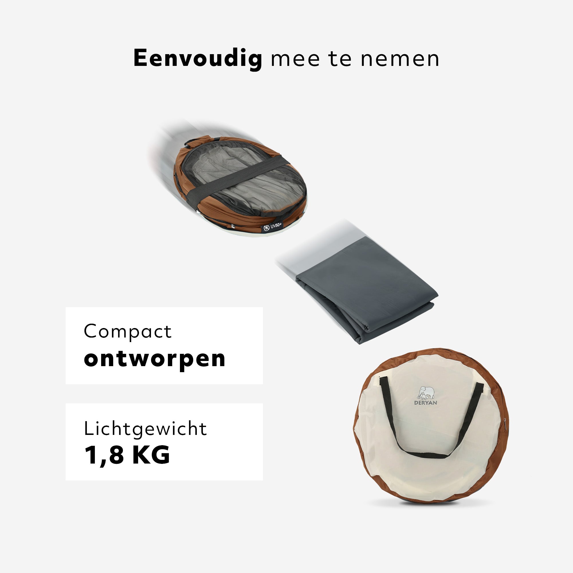 DERYAN Baby Luxe Sand