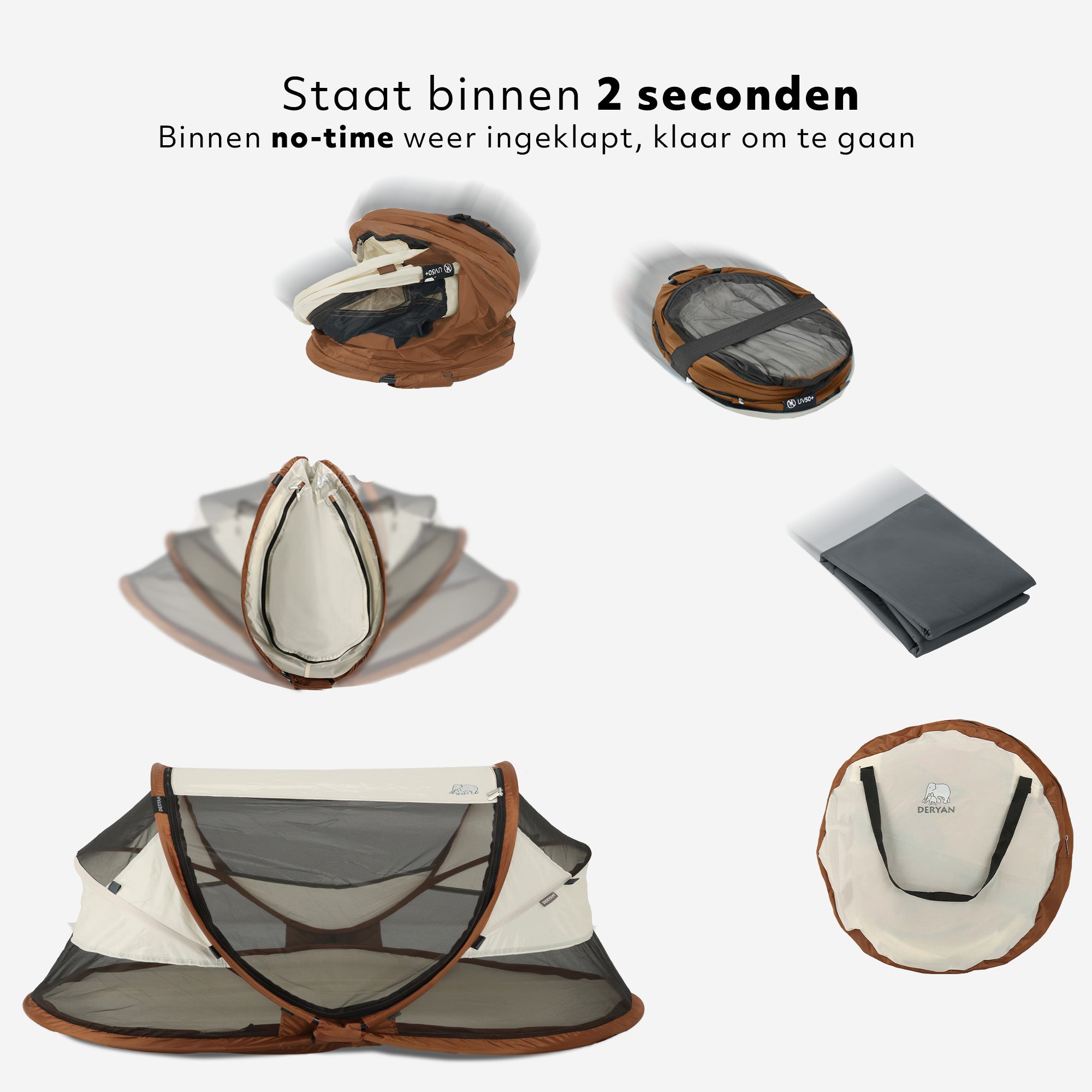 DERYAN Baby Luxe Sand