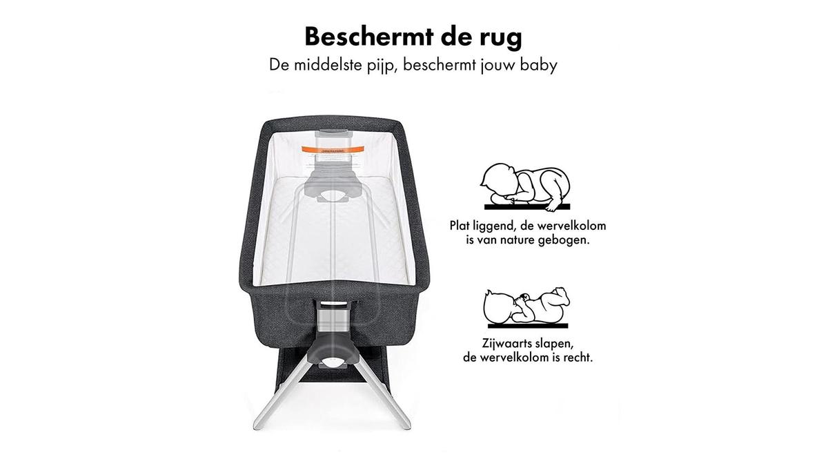 Co-sleeper Infans Gris Oscuro