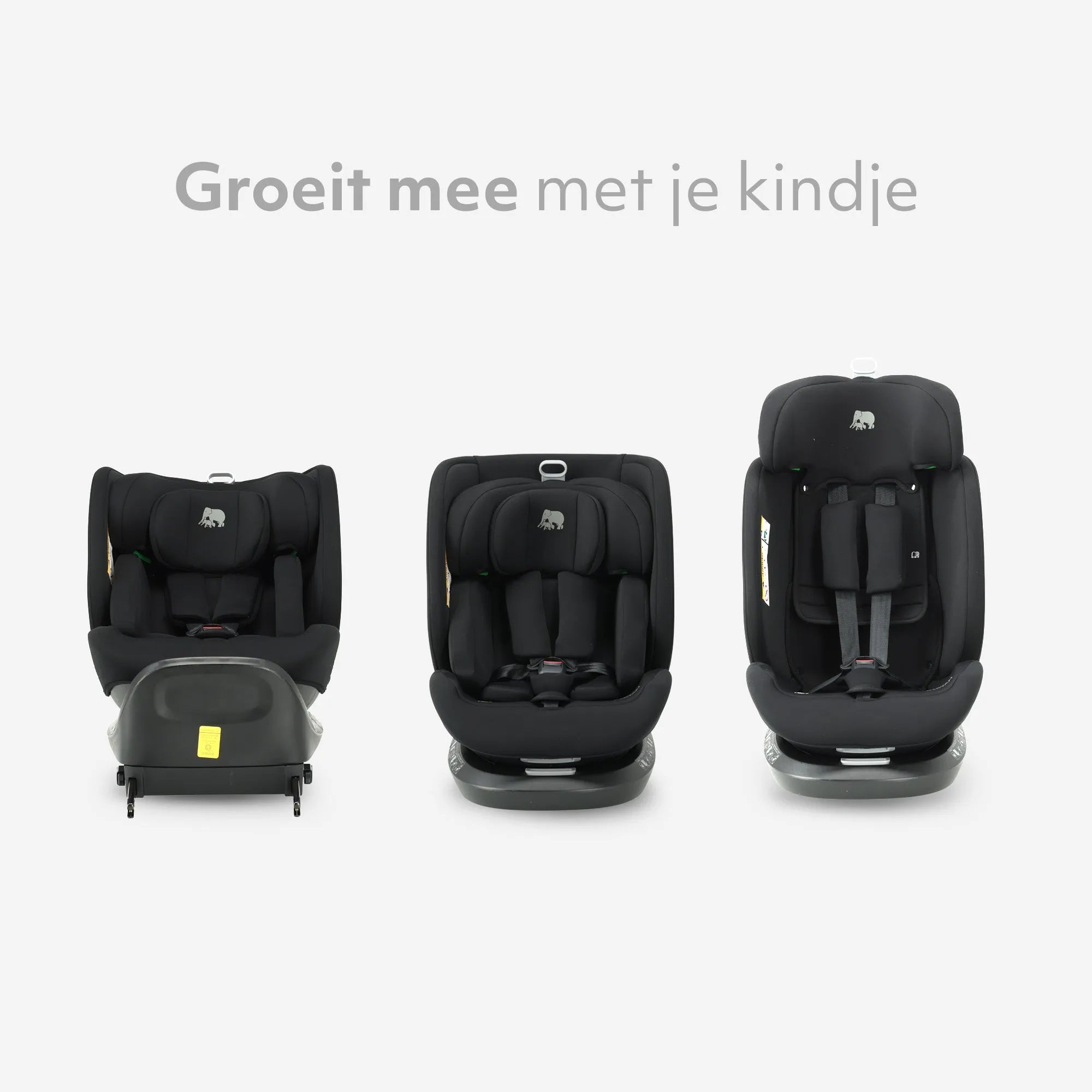Deryan Cassie Luxe I-size Autostoel - Groep 0-1-2-3 - Isofix - Draaibaar 360°