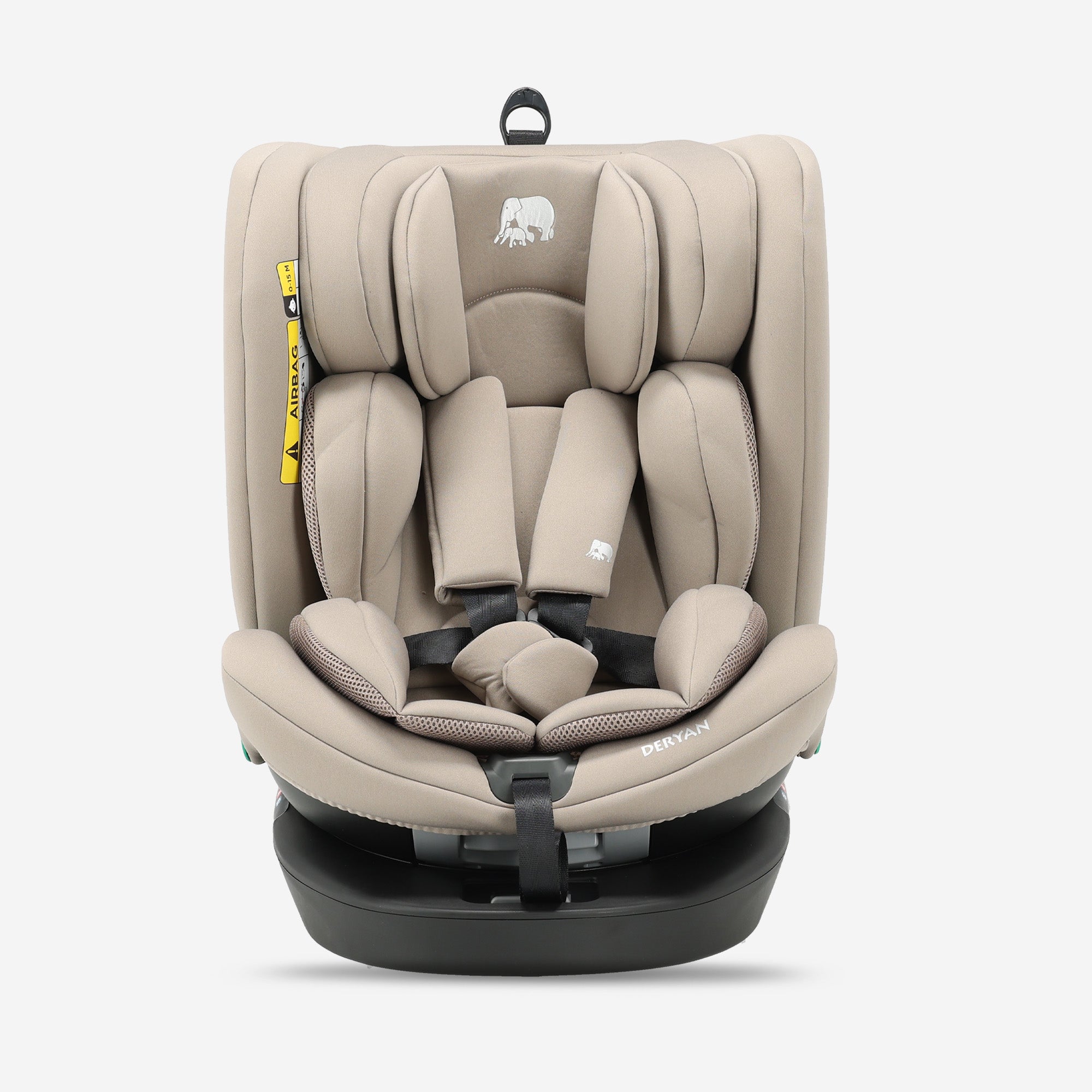 Colin Luxe I-size Autostoel - Groep 0-1-2-3 - Isofix - Draaibaar 360° - Nougat