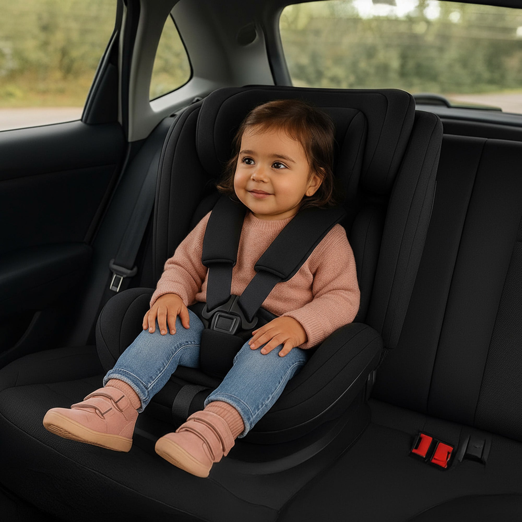Colin Luxe I-size Autostoel - Groep 0-1-2-3 - Isofix - Draaibaar 360° - Nougat