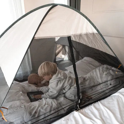 Bed Tent Mosquito Net Cream - 200x90cm - Moustiquaire de haute qualité