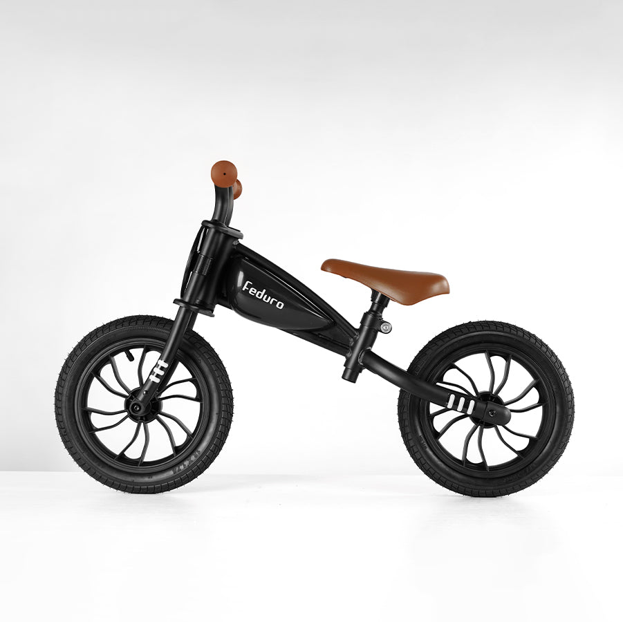 QPlay Loopfiets Feduro Zwart